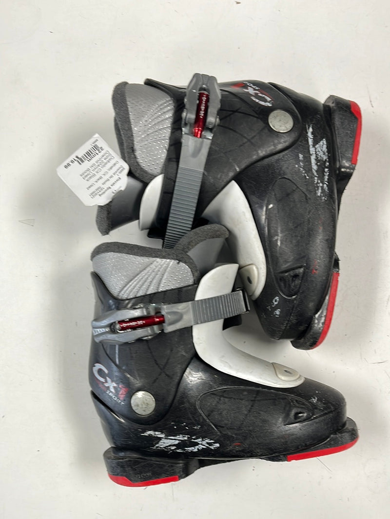 Load image into Gallery viewer, Dalbello CX Black Size 224mm Used Downhill Ski Boots
