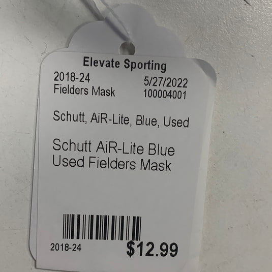 Schutt AiR-Lite Blue Used Fielders Mask