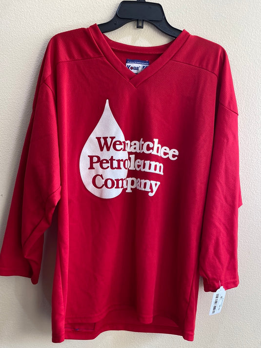 Kobe Sr. Small Wenatchee Red Hockey Player Jersey