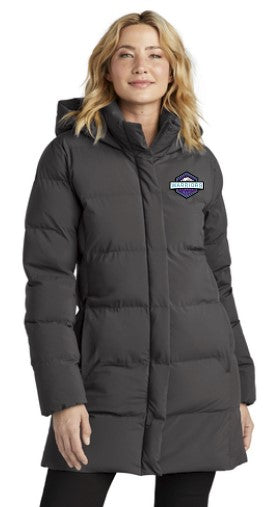 Warriors Lacrosse Ladies Puffy Parka