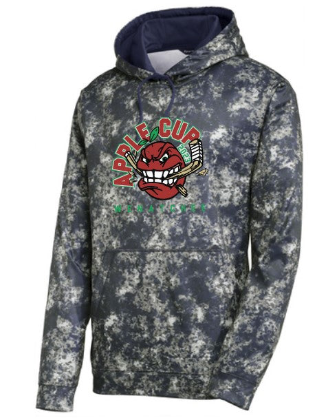 Load image into Gallery viewer, Wenatchee Apple Cup Adult Mineral Freeze Performance Hoodie
