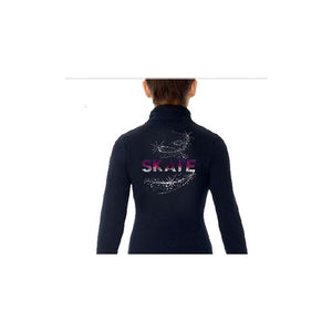 Mondor 24490 Black Kids New Figure Skate Jacket