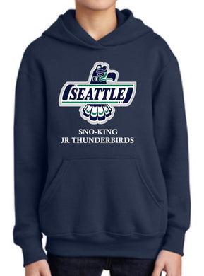 Sno-King Jr Thunderbirds Navy 12U Team Hoodie