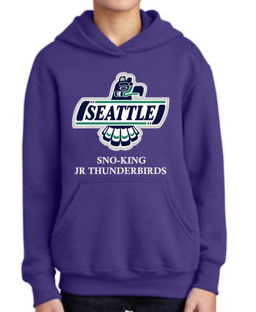 Load image into Gallery viewer, Sno-King Jr Thunderbirds 8U Team Hoodie
