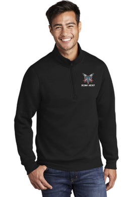 Tacoma Rockets Mens 1/4 Zip Sweatshirt