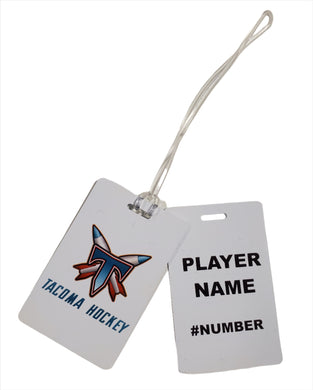Tacoma Rockets Personalized Luggage Tag