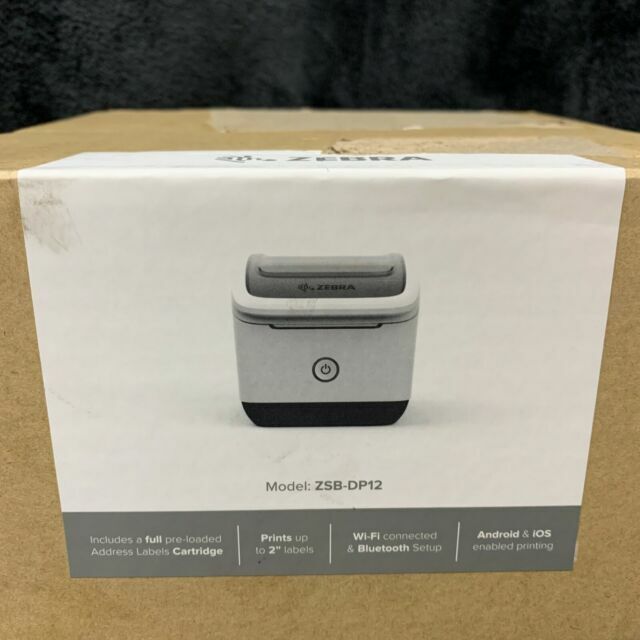 Load image into Gallery viewer, Zebra Zsb-dp12 thermal wireless label printer dp12n

