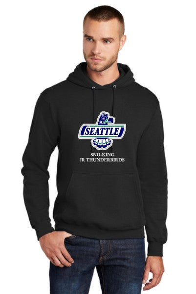 Load image into Gallery viewer, Sno-King Jr. Thunderbirds Adult Cotton/Poly Hoodie
