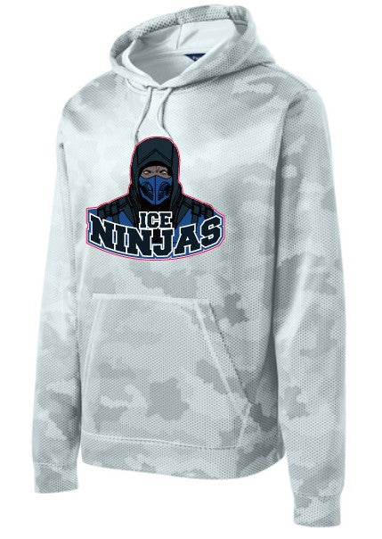 Load image into Gallery viewer, Ice Ninjas RHL CamoHex Performance Hoodie
