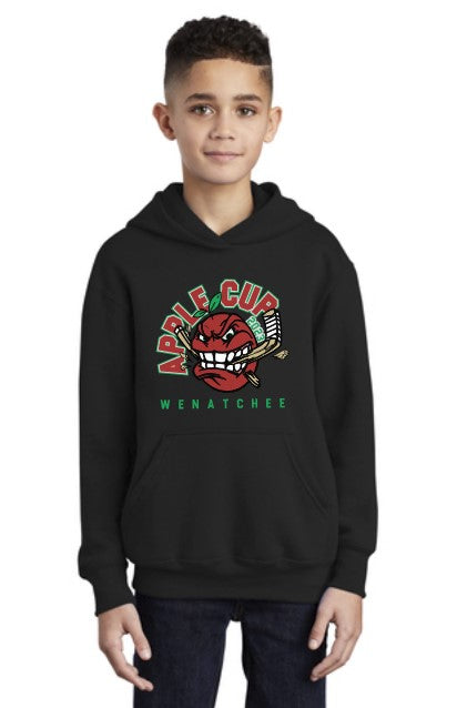 Load image into Gallery viewer, Wenatchee Apple Cup Youth Cotton Hoodie
